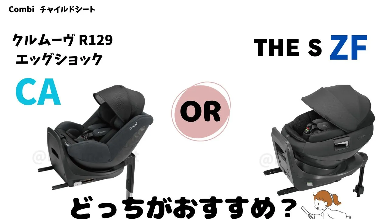 クルムーヴR129エッグショックCAとTHE S ZFはどんな人におすすめか