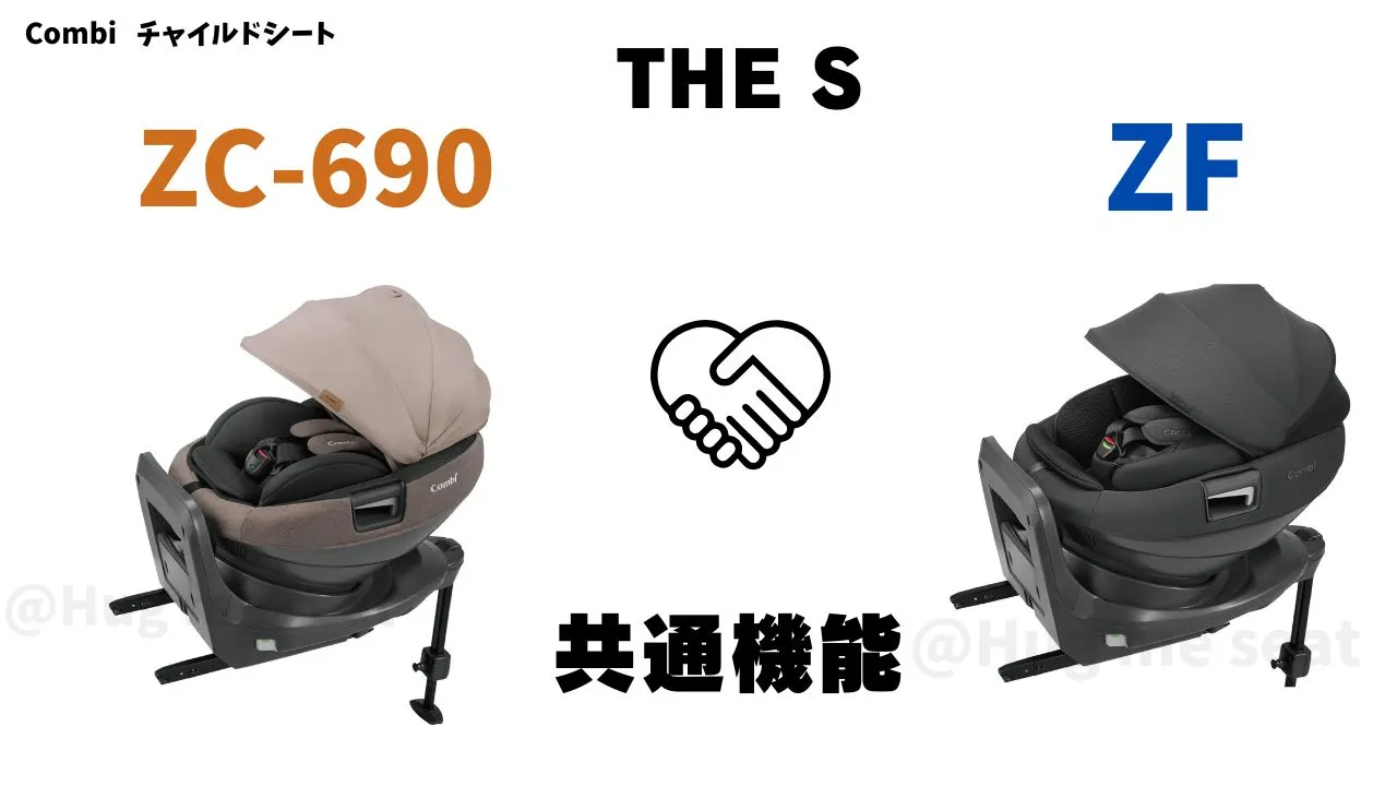THE S ZC−690とTHE S ZFの共通機能