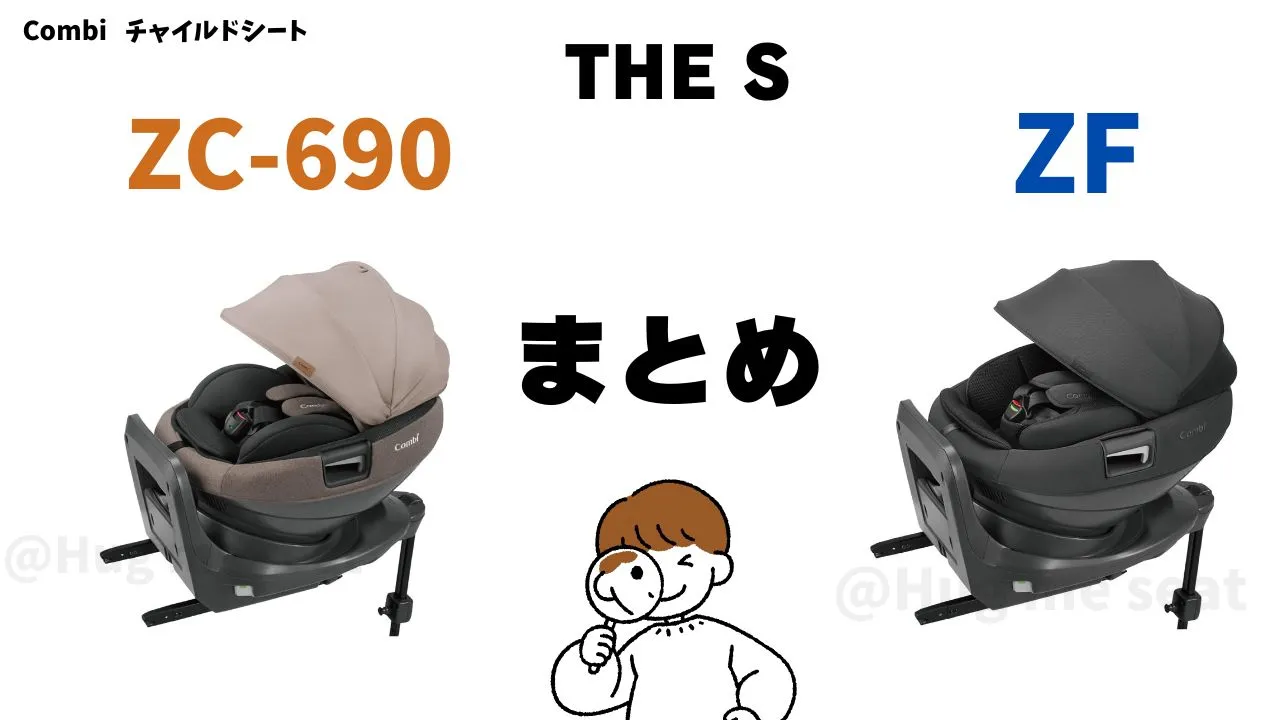 THE SのZC−690とZFの違いを比較のまとめ